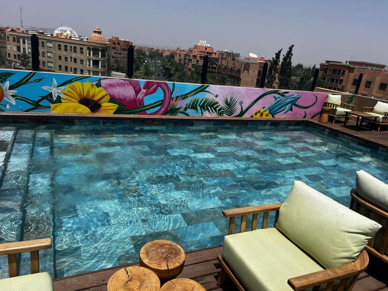 Hotel Le Rocher Marrakech Marrakesch Exterior foto