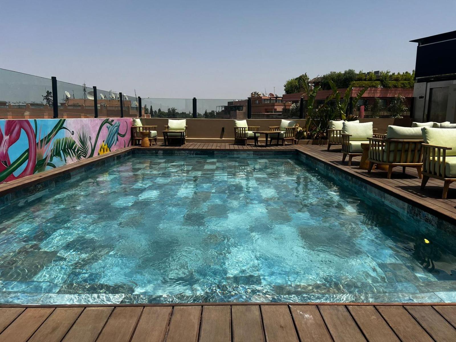 Hotel Le Rocher Marrakech Marrakesch Exterior foto